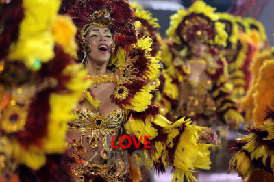 rio de janeiro brazilian carnival parades, queens and floats