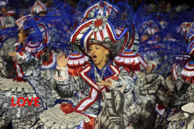 rio de janeiro brazilian carnival parades, queens and floats