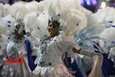 rio de janeiro brazilian carnival parades, queens and floats