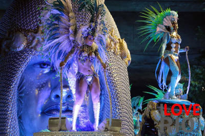 rio de janeiro brazilian carnival parades, queens and floats
