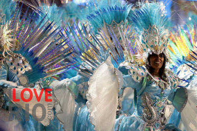 rio de janeiro brazilian carnival parades, queens and floats